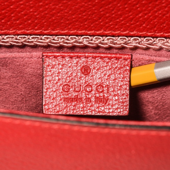 Gucci Small Linea Ricami Floral Embroidered Bag - Picture 7 of 8